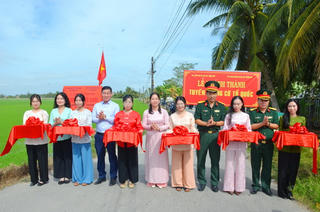 Cà Mau: Xã Vĩnh Mỹ ra quân Tết Quân - Dân năm 2026