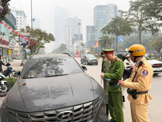Phường Ngọc Hà (Hà Nội) quyết liệt trong công tác xử lý vi phạm trật tự đô thị 