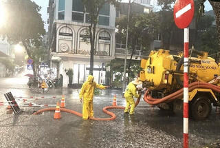 Hà Nội chuẩn bị xây dựng 2 bể ngầm chống ngập tại chợ Hàng Da và dốc Cầu Đuống