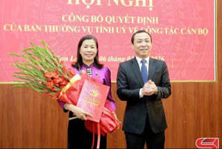 Bổ nhiệm Phó Trưởng Ban Tuyên giáo và Dân vận Tỉnh ủy Sơn La