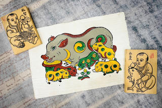 Thấy tranh là thấy Tết