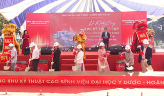Bệnh viện Đại học Y Dược – Hoàng Anh Gia Lai khởi công Khu kỹ thuật cao 300 tỷ đồng