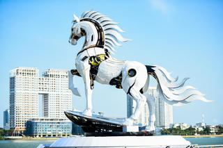 Đà Nẵng xem xét đưa linh vật Kim Mã 4.0 về Công viên Phần mềm sau Tết