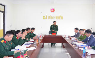 Ủy ban bầu cử TP Huế kiểm tra công tác bảo đảm an ninh, an toàn phục vụ bầu cử