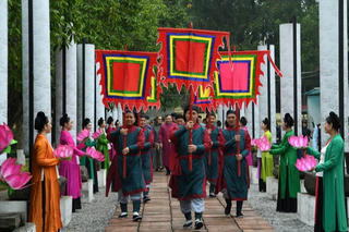 'Tống cựu nghinh tân' tái hiện nghi lễ cung đình đón xuân