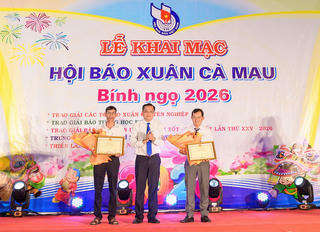 Cà Mau: Không gian Văn hóa Báo chí - điểm nhấn đặc sắc đầu Xuân