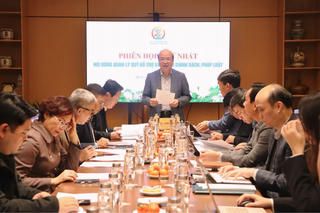 Phiên họp thứ nhất Hội đồng quản lý Quỹ hỗ trợ xây dựng chính sách, pháp luật