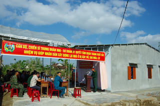 Sư đoàn 31 (Quân đoàn 34): Thần tốc triển khai “Chiến dịch Quang Trung”, dựng lại mái ấm cho nhân dân vùng thiên tai