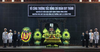 Lễ tang cấp Nhà nước nguyên Phó Chủ tịch Hội đồng Bộ trưởng Đoàn Duy Thành