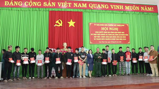 Gia Lai: Thanh niên ưu tú sẵn sàng lên đường nhập ngũ 
