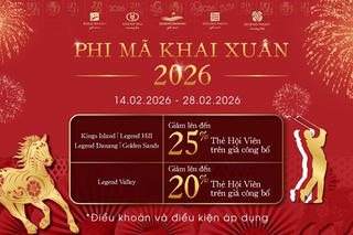 Đón xuân Bính Ngọ 2026 cùng ưu đãi đặc quyền từ BRG Golf