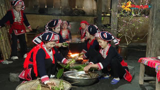 Vị Xuân trong ẩm thực ngày tết của người Dao Tuyên Quang