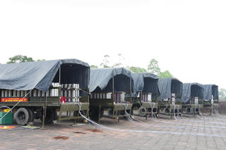 Cán bộ, chiến sĩ Bộ CHQS Huế sẵn sàng cho nhiệm vụ bắn pháo hoa đêm giao thừa