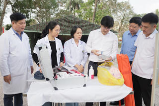 Đảm bảo công tác y tế phục vụ bắn pháo hoa Tết Nguyên đán Bính Ngọ