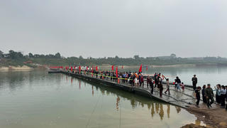 Xây mới cầu sông Lô theo trình tự công trình khẩn cấp