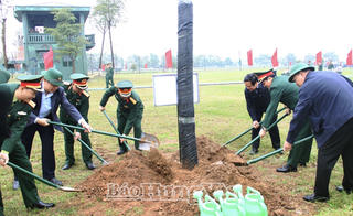 Quân khu 3 - Tỉnh Hưng Yên: Phát động “Tết trồng cây đời đời nhớ ơn Bác Hồ” 
