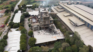 Cận cảnh hiện trường vụ nổ tại nhà máy công ty Phốt Pho Vàng Việt Nam