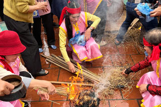 Lễ hội thổi cơm thi làng Thị Cấm là “sợi dây” gắn kết cộng đồng