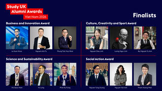 Giải thưởng Cựu du học sinh Anh vinh danh đóng góp cho cộng đồng