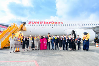Sun PhuQuoc Airways khai trương đường bay Hà Nội, Hồ Chí Minh - Đà Nẵng