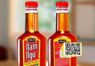 Nước mắm Nam Ngư có mã QR xác thực hàng chính hãng