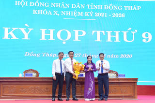 Đồng Tháp: Ông Nguyễn Phước Thiện được bầu giữ chức Phó Chủ tịch UBND tỉnh