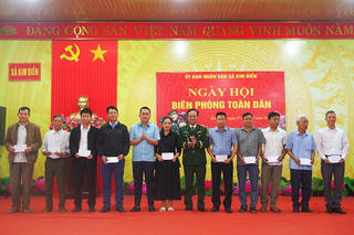 Kim Điền (Quảng Trị): Xây dựng vững chắc ‘thế trận lòng dân’ vùng biên giới 