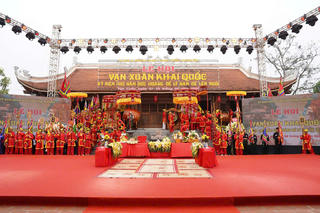 Thái Nguyên: Khai mạc Lễ hội “Vạn Xuân Khai Quốc” tôn vinh Hoàng đế đầu tiên của dân tộc