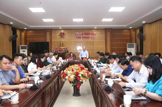 Đoàn kiểm tra của Bộ Tư pháp làm việc với tỉnh Thanh Hóa về chống khai thác IUU