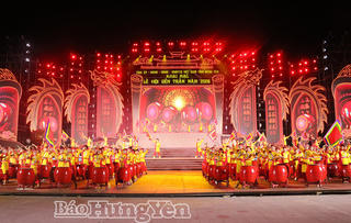 Tổng duyệt chương trình khai mạc Lễ hội đền Trần Hưng Yên năm 2026