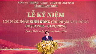 Bản tin tổng hợp 01/03: Thủ tướng Phạm Minh Chính dự lễ kỷ niệm 120 năm Ngày sinh Thủ tướng Phạm Văn Đồng