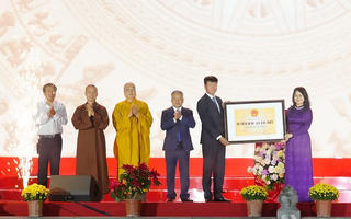 Ninh Bình: Quần thể Tam Chúc đón nhận Bằng xếp hạng Di tích Quốc gia đặc biệt