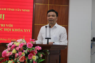 “Được giới thiệu ứng cử tại Tây Ninh là một cơ duyên đặc biệt”