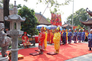 Trang nghiêm Lễ tế tưởng nhớ Đức thánh Trần Hưng Đạo tại Đền Thượng (Lào Cai)