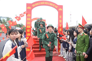 Hưng Yên: 5.290 thanh niên ưu tú lên đường thực hiện nghĩa vụ thiêng liêng với Tổ quốc