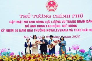 Giải thưởng Kovalevskaia năm 2025 được trao cho 1 tập thể và 1 cá nhân
