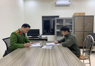 Xử phạt đối tượng xúc phạm Cảnh sát giao thông trên mạng xã hội