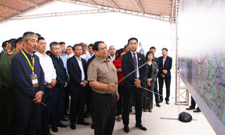 Thủ tướng Phạm Minh Chính kiểm tra tiến độ dự án sân bay Gia Bình và các công trình hạ tầng kết nối