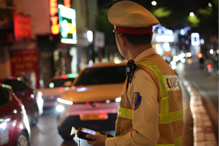 Hà Nội phát hiện 151 trường hợp vi phạm nồng độ cồn trong một đêm