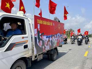 Hà Tĩnh: Phường Hoành Sơn đưa thông tin bầu cử đến từng khu dân cư 