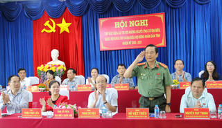 Đại tá Hồ Việt Triều: Sẽ đưa tiếng nói của cử tri Cà Mau đến nghị trường Quốc hội