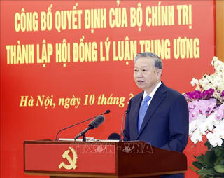 Bộ Chính trị quyết định thành lập Hội đồng Lý luận Trung ương nhiệm kỳ mới