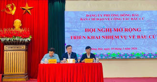 Phường Đông Hải (Hải Phòng) rà soát từng khâu chuẩn bị cho cuộc bầu cử
