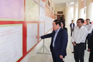 Bí thư Thành ủy Hải Phòng kiểm tra công tác chuẩn bị bầu cử