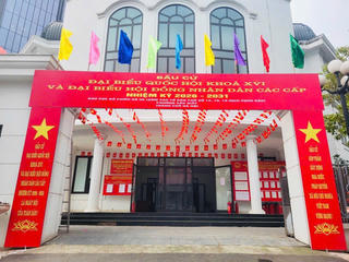 Cầu Giấy (Hà Nội) sẵn sàng cho ngày hội non sông