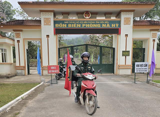 Bộ đội Biên phòng xã Nà Hỳ ( Điện Biên) chủ động bảo đảm an ninh, an toàn cho cuộc bầu cử