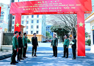 Ninh Bình: Công tác an ninh trật tự trong kỳ bầu cử được thực hiện “từ sớm, từ xa, từ cơ sở”