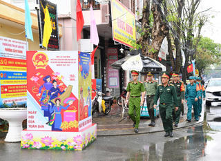 Tăng cường các phương án bảo vệ an ninh cho ngày bầu cử tại Quảng Ngãi