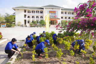 Hải Đoàn 42 thực hiện có hiệu quả ngày thứ bảy tình nguyện - ngày chủ nhật xanh