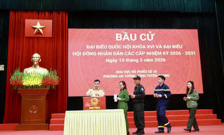 2 xã của tỉnh Tuyên Quang hoàn thành việc bỏ phiếu bầu cử